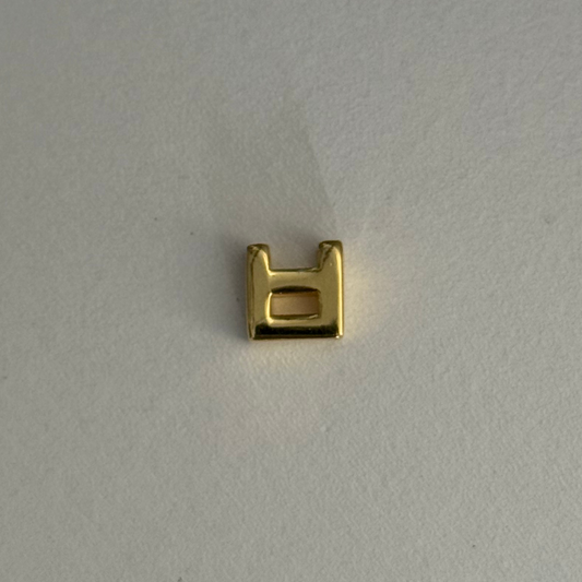 The Original 'ㅂ' Charm Necklace